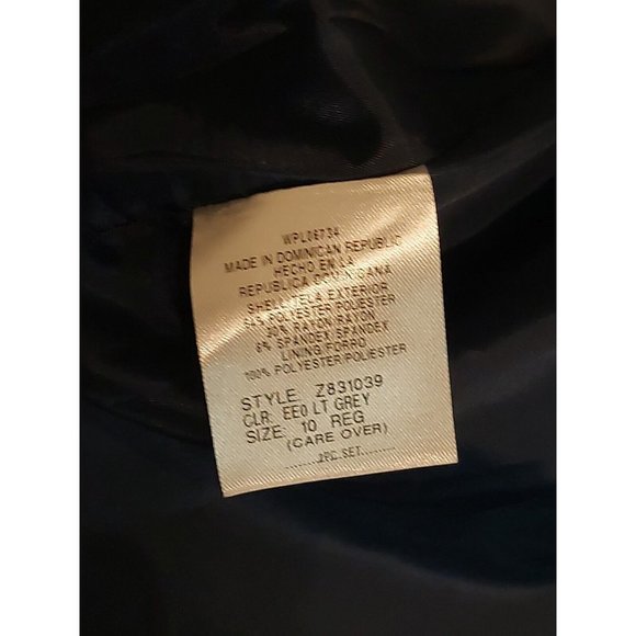 IZOD KIDS SIZE 10 REGULAR FIT SUIT COAT GRAY NWT $110 VALUE FOR LESS. - Picture 6 of 9